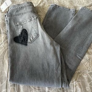 Mother Dazzler Ankle Midrise Jeans